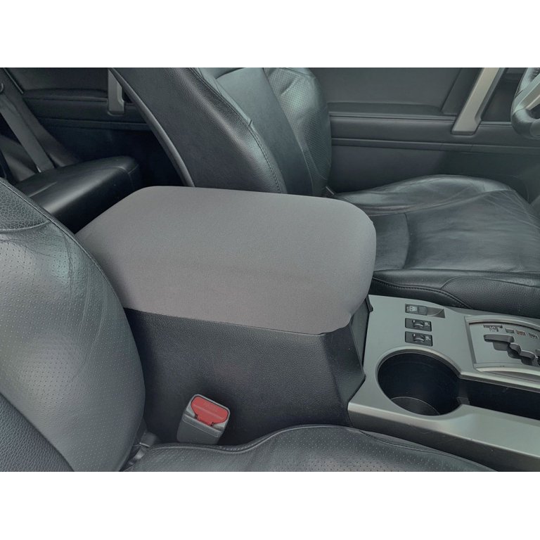 Center Console Armrest Cover For 2016-2025 Nissan Titan & Titan XD Bucket Seats – Microfiber Leather