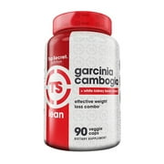 Top Secret Nutrition Garcinia Cambogia plus White Kidney Bean Extract Vegetarian Capsules, 90 Ea, 2 Pack