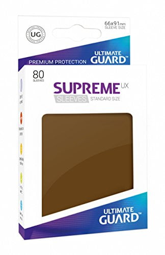 Ultimate Guard Supreme UX Card Sleeves 80 Piece Matte Light Blue Standard Si 