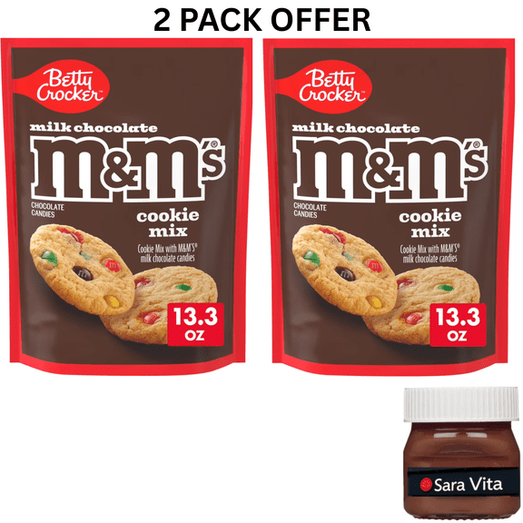 Betty Crocker Cookie Mix with Milk Chocolate M&M'S Chocolate Candies, 13.3 oz