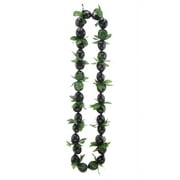 Aloha Hawaii Lei Kukui Nut with Leaf