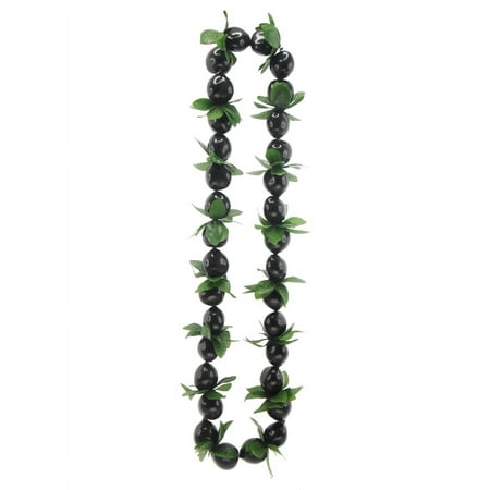 Aloha Hawaii Lei Kukui Nut with Leaf