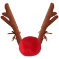 thumbnail image 3 of Cuernos de reno de coche y adornos de nariz disfraz de Navidad accesorios de coche Xemadio FLD-4063, 3 of 8