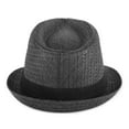 thumbnail image 4 of WESTEND Unisex Short Brim Fedora - Hats for Men & Women + Panama Hats & Straw Hats, 4 of 7