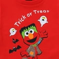 thumbnail image 3 of Sesame Street Elmo Halloween Crewneck Pullover Sweatshirt (Boys), Sizes 18M-2T, 3 of 5