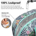 thumbnail image 5 of Womens Pioneer Flower Floral Print Pattern Lunch Box for Work,Insulated Lunch Bag for Women,Loncheras Para Mujer,Leakproof Adult Lunch Bag for Work,Beach,Travel,Picnic,Camping, 5 of 7