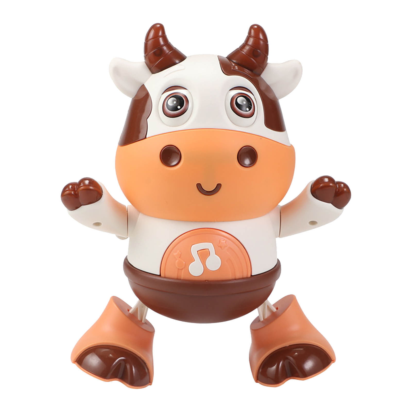 Buy EQWLJWE Baby Cow Musical Toys, 2022 New Dancing Walking Baby Cow ...