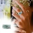 thumbnail image 3 of Joyería de las mujeres Anillos de tamaño adecuado para la mayoría de las mujeres Exquisito Día de San Valentín Anillos Anillos de Cumpleaños Anillo, 3 of 8