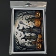 thumbnail image 3 of Witches Spooky Halloween Greeting Cards and Envelopes Pack of 8 7 in x 5 in, 3 of 3