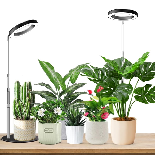 Grow Lights Aokrean Full Spectrum 80 LED para plantas de interior