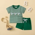 thumbnail image 3 of Boy Baby Clothes Boys Outfits Sets Kids Summer Animal Printed Sleeveless Training 3 6 12 18 24 Months 3T Playwear Shorts Two Piece Set 2PCS, 3 of 3