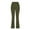 Army Green, variant on Brondbend Tall Yoga Pants Women Legging Stretchy Waist Belly Control Workout Trousers Solid Color Comfortable Tights Slim Fit Holiday Fitness Jogger Army Green