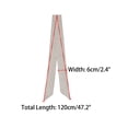 thumbnail image 6 of INSPIRE CHIC Women Striped Skinny Long Scarves Satin Silky Neck Scarf Neckerchief Ribbon Hair Band, 6 of 6