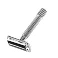 thumbnail image 3 of Manual Safety Beard Trimmer Metal Ergonomic Double Edge Beard Trimmer Tool with Blade for Men, 3 of 5