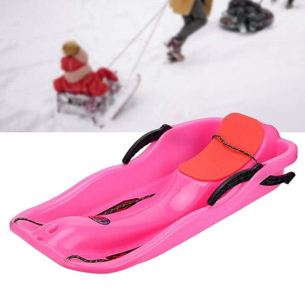 Luge Extérieure Hiver – Lot De 4 Luges à Neige, 56x37 Cm, Pour Enfants Et Adultes, Couleurs Variées
