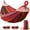 Red, variant on 80.7"L X 61" Hammocks Portable Camping Hammock with Two Anti Roll Balance Beam and Sturdy Tree Straps for Camping, Patio, Backyard, Outdoor