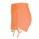 thumbnail image 2 of Pantalones cortos de yoga para mujer kusrkot Pantalones cortos elásticos fruncidos para levantamiento de glúteos Naranja s, 2 of 7
