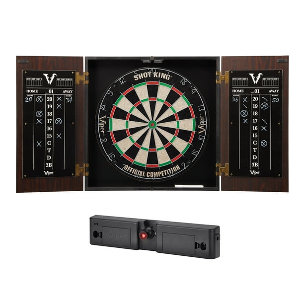 Viper Stadium Dartboard with Shot King Sisal Dartboard Viper Light Throw/Toe Line Marker
