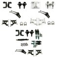 thumbnail image 2 of fastboy RCGOFOLLOW Front Rear Portal Axle DIY Kit Durable Rc Front Rear Portal Axle DIY Kit For 1/10 Tamiya Tt01 On-Road Vehicles Silver, 2 of 6