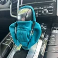 thumbnail image 5 of ZHaobin Universal Car Gear Shift Knob Cover Hoodie Pink Manual Car Gear Handle Hoodie Cover Gear Shift Protection Hoddy Car Decoration (Black), 5 of 7