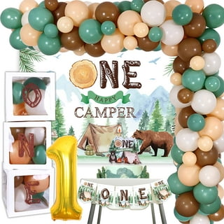 Chili Bar Sign One Happy Camper First Birthday Decorations Bar Camping Hunting  Fishing Birthday Party Favor Lumberjack 