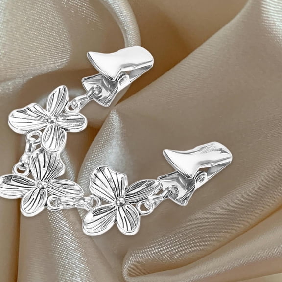 GOOHOCHY 3pcs Vintage Cinch Clips For Clothing Decorative Cardigan Clips Retro Sweater Clips Women Dress Clips Retro Sweater Clip For Women
