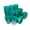 Teal, variant on Rolling Sands 16 oz Reusable Plastic Cups, 50 Pack, USA Made, BPA Free Dishwasher Safe Teal Tumblers