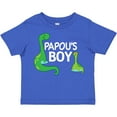 thumbnail image 3 of Inktastic Papou's Boy Grandson Dinosaur Boys Toddler T-Shirt, 3 of 5