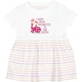 thumbnail image 3 of Inktastic I Have Been Promoted to Big Sister Pink Girls Baby Dress, 3 of 5
