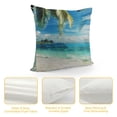 thumbnail image 4 of Autua Palm Tree Graphic Decorative Cushion Throw Pillow Cover for Home Couch Living Room Bed Sofa Summer Aesthetic Decor 1PC Printed on Both Sides 20x20in, 4 of 5
