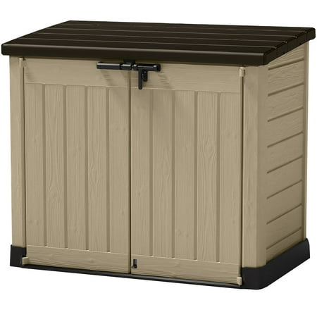 Keter Store-It-Out MAX Outdoor Resin Horizontal Storage (Best Paint For Outdoor Metal Shed)