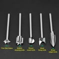 thumbnail image 4 of Aursykel Woodworking Carving Knife Set for Kids and Parents Portable Steel Carving Tools for Sculpture Shaping Modeling Includes Three Blade Grinding Milling Cutter, 4 of 8