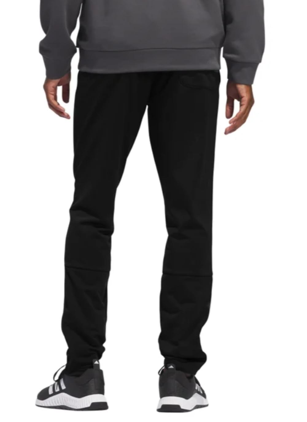 adidas Men's Essential Tricot Track Pant (US, Alpha, Small, Regular, Regular, Black)