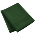 thumbnail image 2 of Mellanni Luxury Microfiber Pillowcases with Envelope Closure, King, Emerald Green, 2 Count, 2 of 7