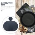 thumbnail image 3 of Decor Placemats for Home Accents Homedecor PU Water Proof Set Drinks Office, 3 of 6