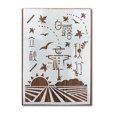 thumbnail image 1 of Advancent Niños pintura plantilla DIY molde adorno estampado plantilla elementos grabado plantillas álbum de recortes fabricación Decoración del hogar Otoño, 1 of 6