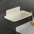 thumbnail image 5 of Space Saving Sturdy Shower Shelf with Adhesive Wall Mounted Without Drilling Bathroom Organizers for Toiletries, 5 of 8