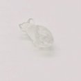 thumbnail image 2 of Carved Animal Clear Quartz Whale Figurine Worry Stone, 2 of 8