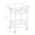 thumbnail image 5 of Roslyn Bar Carts - Gray, 5 of 5