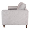 thumbnail image 3 of Moes Home Collection RN-1089 Velluto 88-1/2" Wide Wood Framed Polyester Standard, 3 of 5