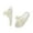 White, variant on Cute Bow Comfy Pillow Slippers Cushion Soft Platform Non-Slip Quick Drying Open Toe Home House Bathroom Bedroom Slides Lightweight EVA Sandals Indoor and Outdoor Shoes