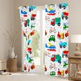 thumbnail image 3 of Manfei Colorful Cartoon Cars Black Out Curtains,Modern Aircraft Aitplane Curtains Pack of 2 (42x63 Each),Cute Multicolor Stars Bedroom Curtains For Boys Girls,Super Cozy Room Decor, 3 of 6