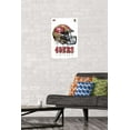 thumbnail image 2 of NFL San Francisco 49ers - Drip Helmet 20 Wall Poster, 14.725" x 22.375", 2 of 3