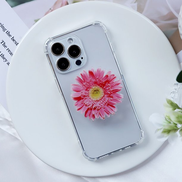 Soportes acrílicos para teléfono, soporte para agarre de teléfono, flor de simulación, manija plegable, Tok, soporte GripTok, iPhone 13 Pro Max, Huawei, Xiaomi zhangmengya LED