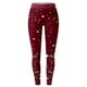 thumbnail image 4 of MKLEKYY Leggings con estampado navideño para mujer, leggings para hacer ejercicio, pantalones de yoga 5, 4 of 4