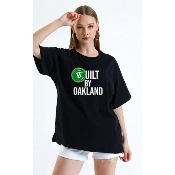 Oakland Ballers Built By Oakland Baseball T-Shirt V50488, for men & women, up to size 5XL