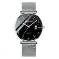 thumbnail image 6 of BELUSHI New Ultra Slim Men's Watch Steel Mesh Waterproof Quartz Wristwatch Simple Watch Business Man Watch Men's Watch, 6 of 7