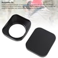 thumbnail image 4 of Camera Lens Hood Aluminium Alloy Accurate CNC Fine Processing Lens Hood Shade Protector with Cap, 4 of 7