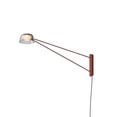 thumbnail image 3 of Sonneman 2031.73W Ray 9" Tall Led Long Wall Sconce - Oxide Red / Opal White, 3 of 4