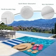 thumbnail image 3 of Swimming Pool Outdoor Rug for Patio/Deck/Porch, Non-Slip Large Area Rug 6 x 9 Ft, Blue Summer Beach Sea Ocean Indoor Outdoor Rugs Washable Area Rugs, Reversible Camping Rug Carpet Runner, 3 of 8